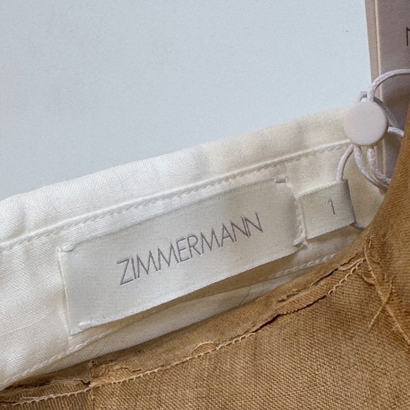 Zimmermann Halliday Lace Flower Shirt Small size 1 - Picture 15 of 16